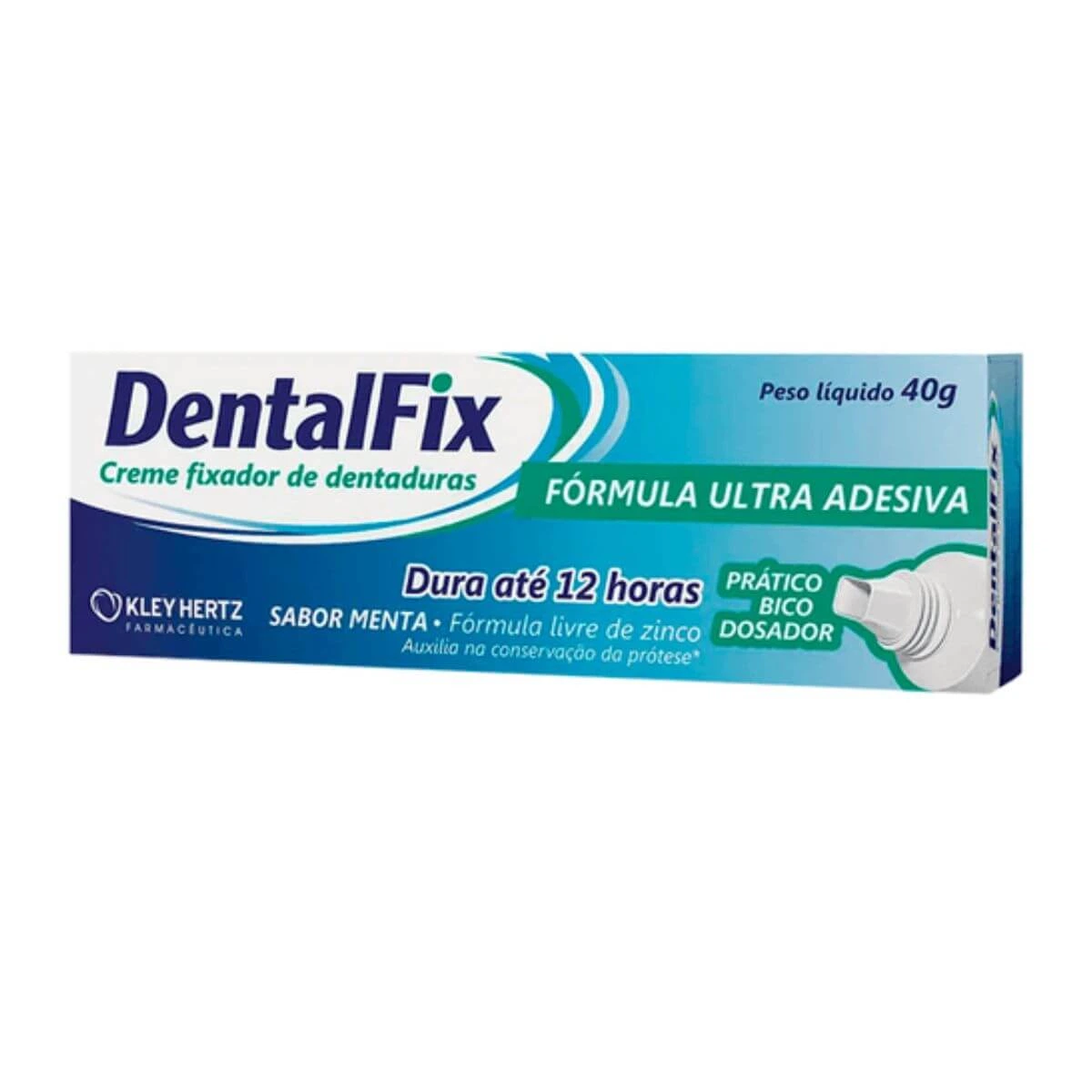 DENTALFIX CR FIXADOR SABOR MENTA 40G — imagem 2 | Farmácia Resyla