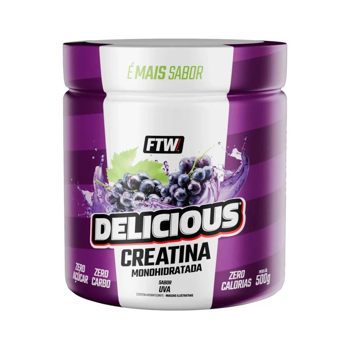 CREATINA DELICIOUS FTW UVA 500G — imagem 2 | Farmácia Resyla