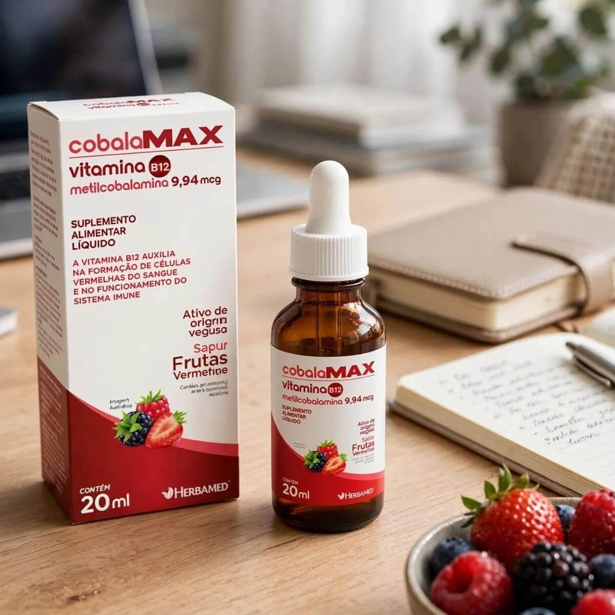 COBALAMAX 9,94MCG 20ML - HERBAMED — imagem 3 | Farmácia Resyla