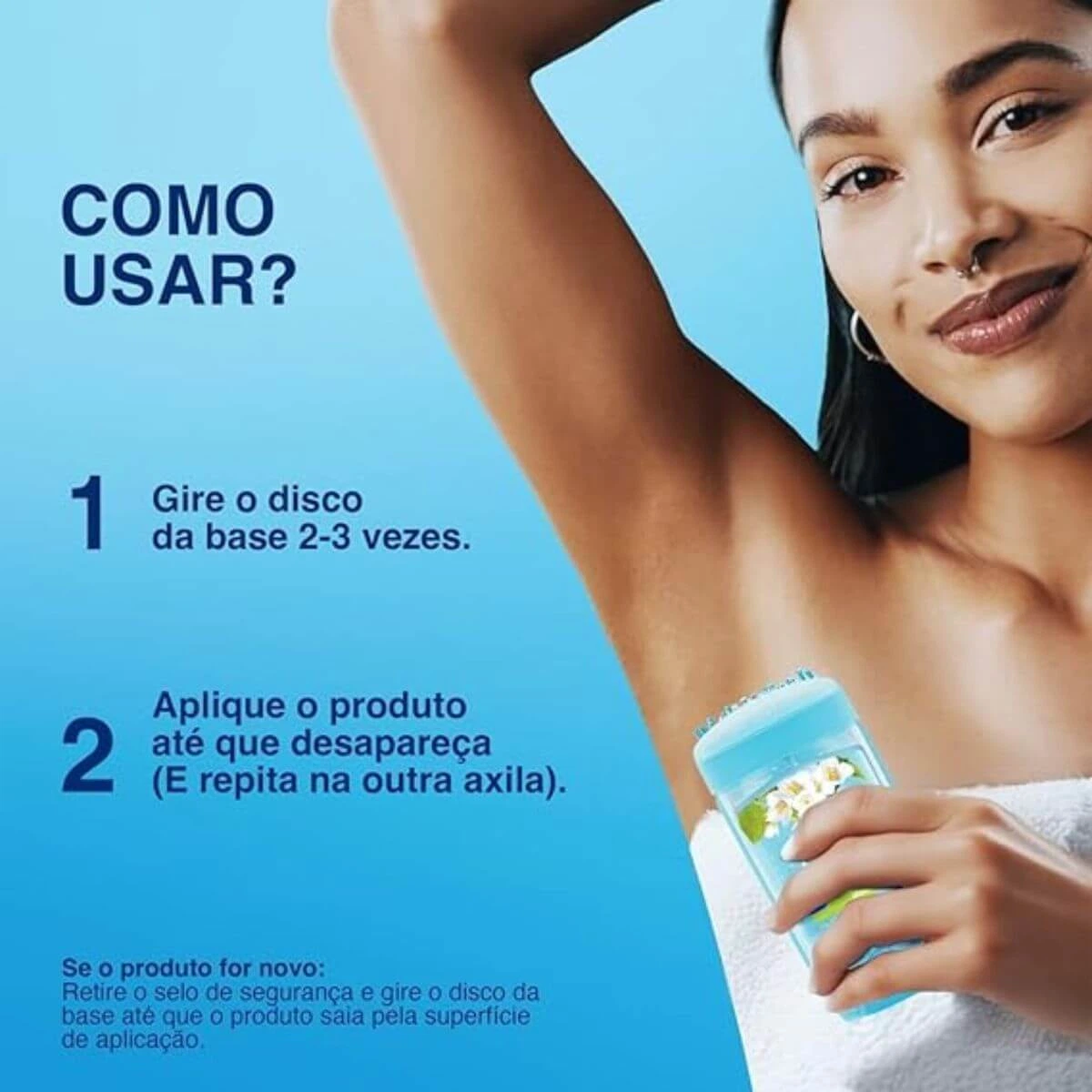 DESODORANTE SECRET GEL ANTITRANSPIRANTE JASMINE 45G — imagem 5 | Farmácia Resyla