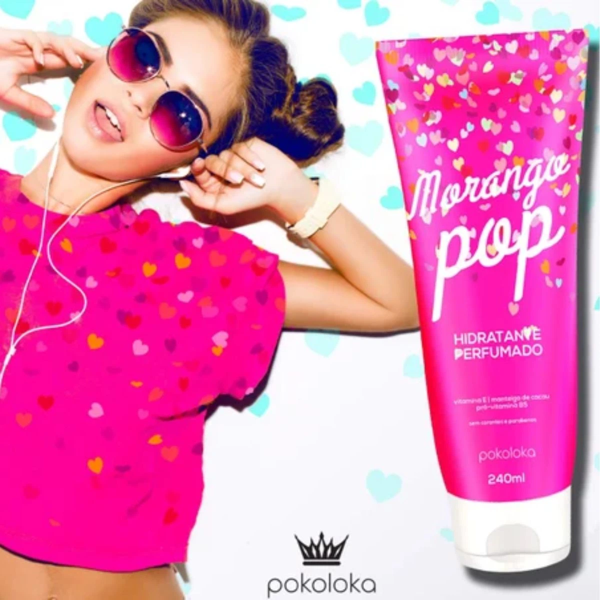 HIDRATANTE POKOLOKA MORANGO POP 240ML — imagem 2 | Farmácia Resyla