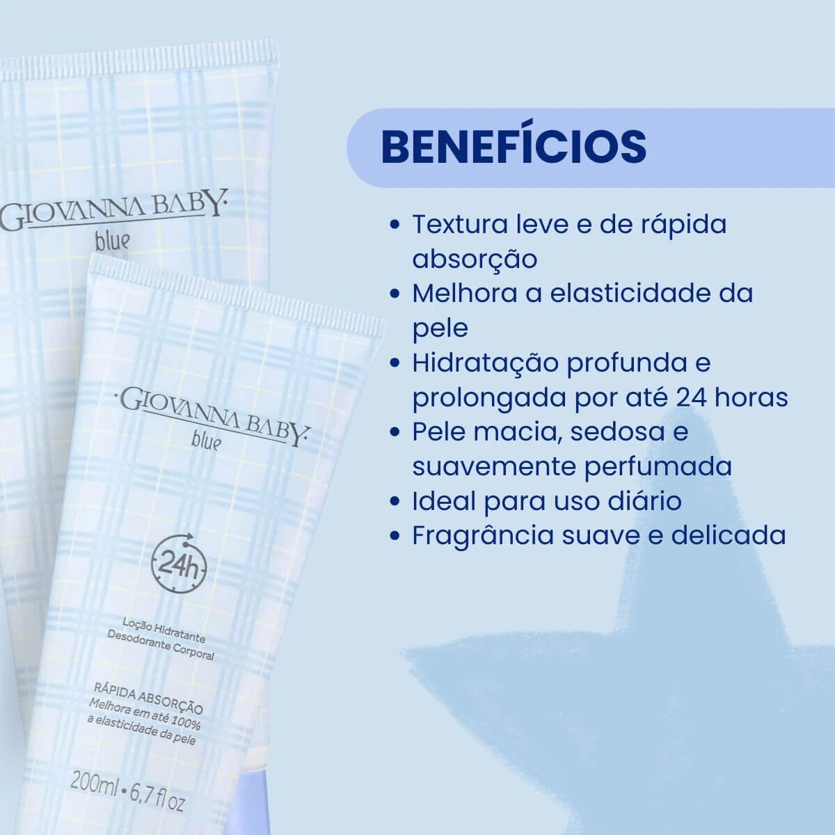 HIDRATANTE CORPORAL GIOVANNA BABY BLUE 200ML — imagem 2 | Farmácia Resyla