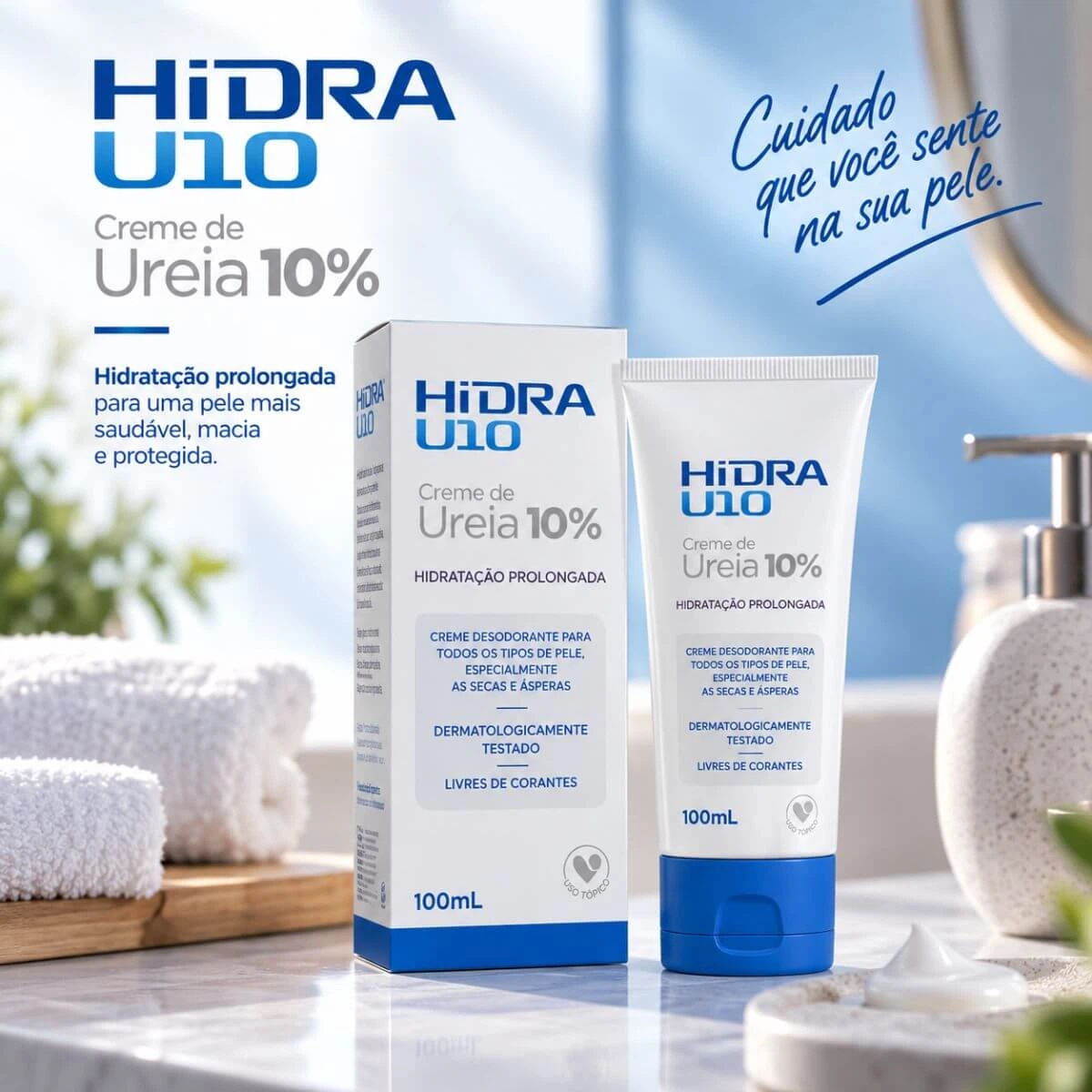HIDRA U10 CREME 100ML - VITAMEDIC — imagem 2 | Farmácia Resyla