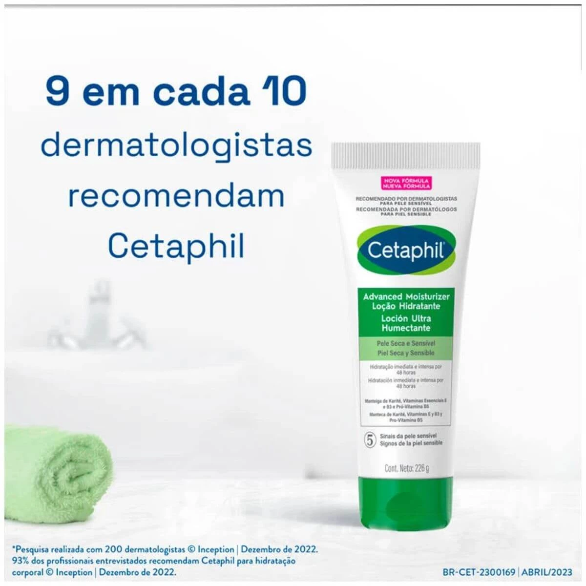 GEL CREME CALMANTE CETAPHIL PELES SENSÍVEIS 226G — imagem 2 | Farmácia Resyla