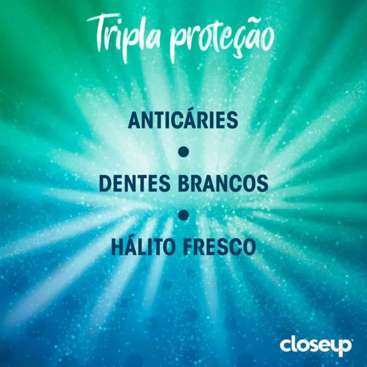 PASTA DE DENTE CLOSEUP TRIPLE MENTA AMERICANA 70G — imagem 2 | Farmácia Resyla