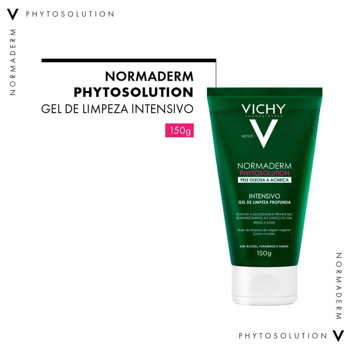 GEL DE LIMPEZA PROFUNDA NORMADERM PHYTOSOLUTION 150G — imagem 2 | Farmácia Resyla