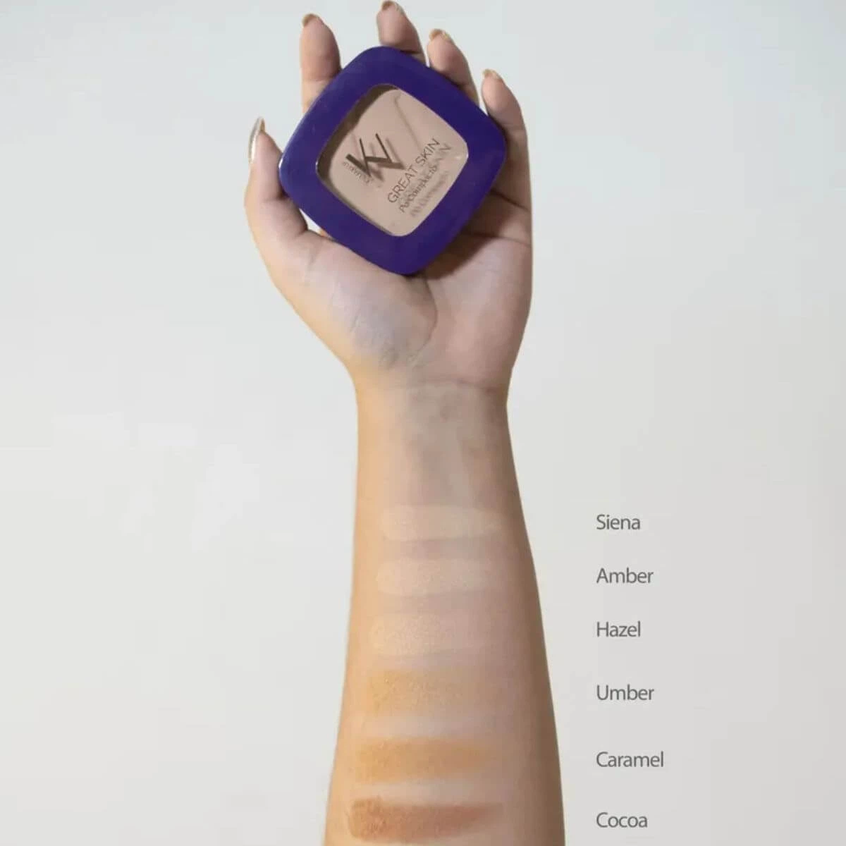 PO COMPACTO KV MAKEUP GREAT SKIN HAZEL 10G — imagem 3 | Farmácia Resyla