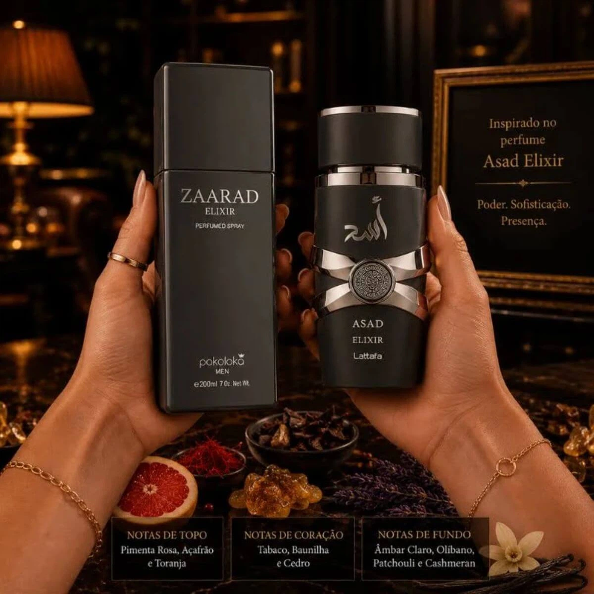PERFUME SPRAY POKOLOKA ZAARAD ELIXIR 200ML — imagem 3 | Farmácia Resyla