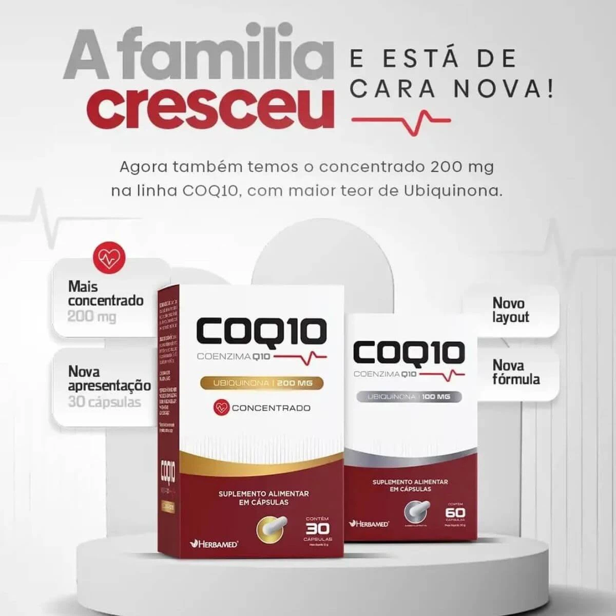 COQ10 COENZIMA Q10 30CAPS 200MG - HERBAMED — imagem 3 | Farmácia Resyla