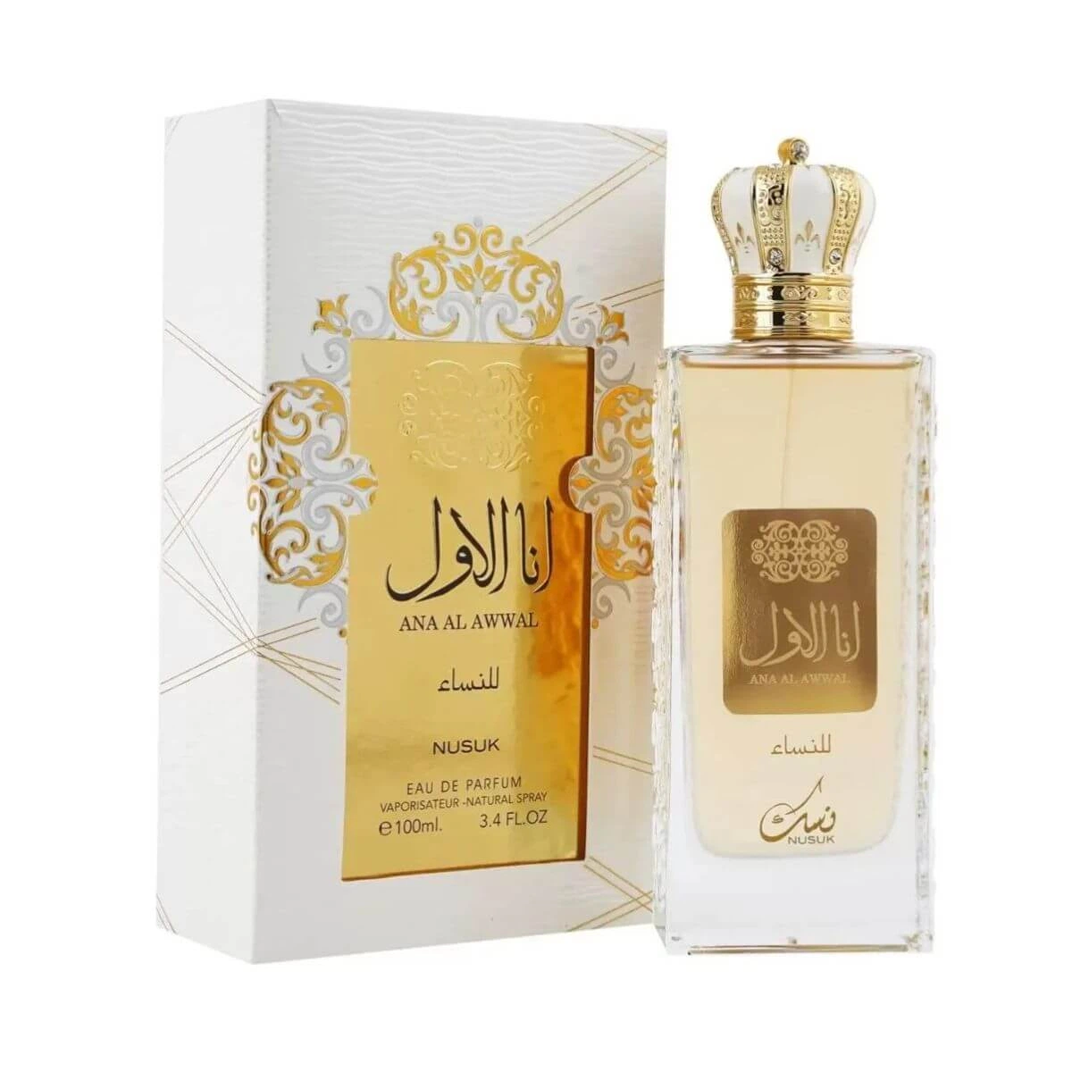 PERFUME ANA AL AWWAL NUSUK FEMININO 100ML — Nusuk | Farmácia Resyla