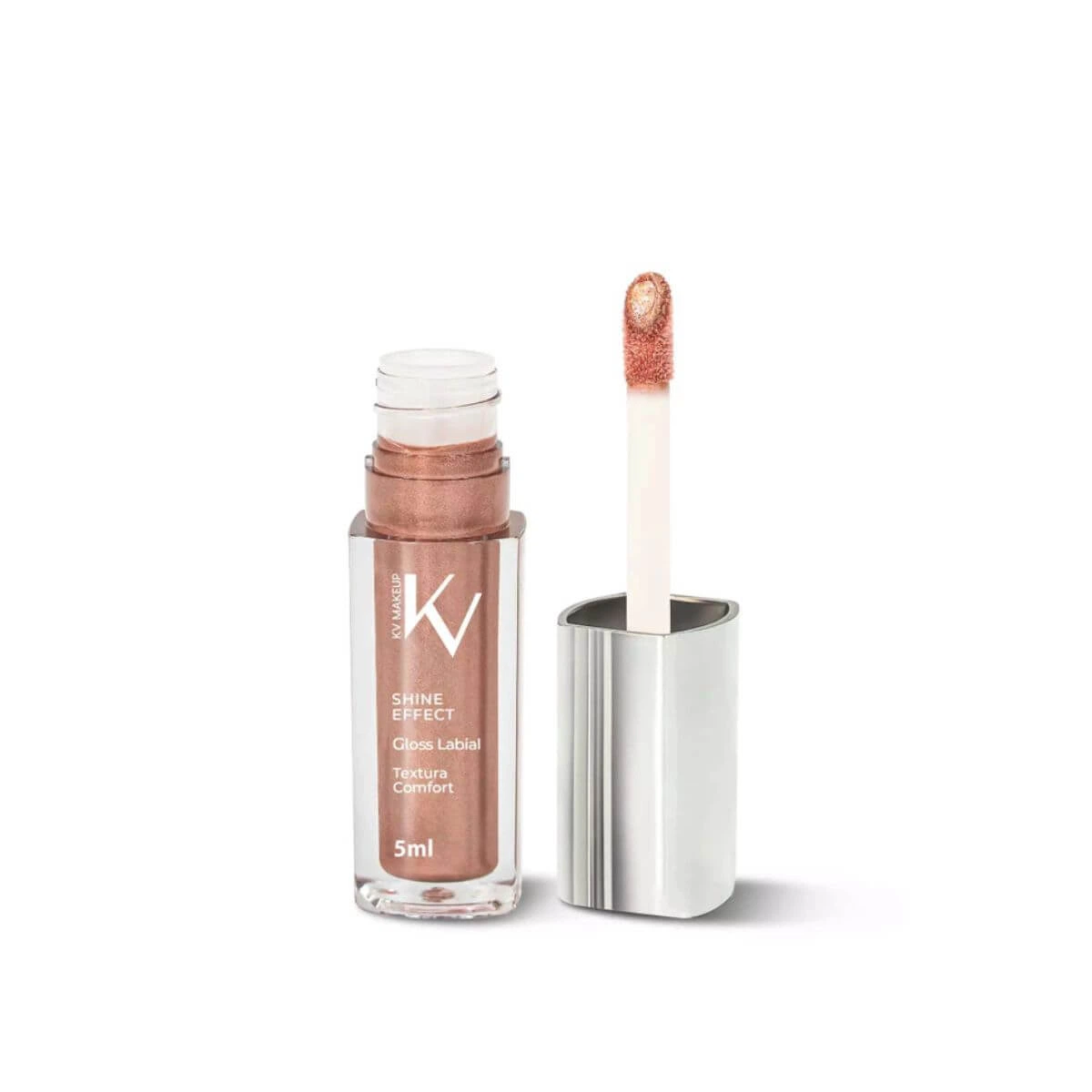 GLOSS LABIAL KV MAKEUP SHINE EFFECT CINNAMON 5ML — imagem 2 | Farmácia Resyla