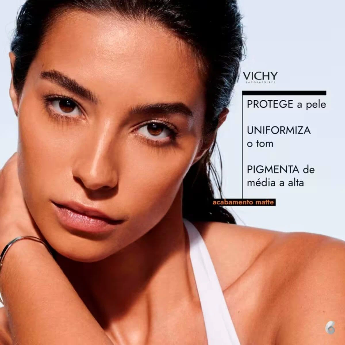 PROTETOR SOLAR VICHY HYDRA MATTE 1.0 FPS50 30G — imagem 3 | Farmácia Resyla