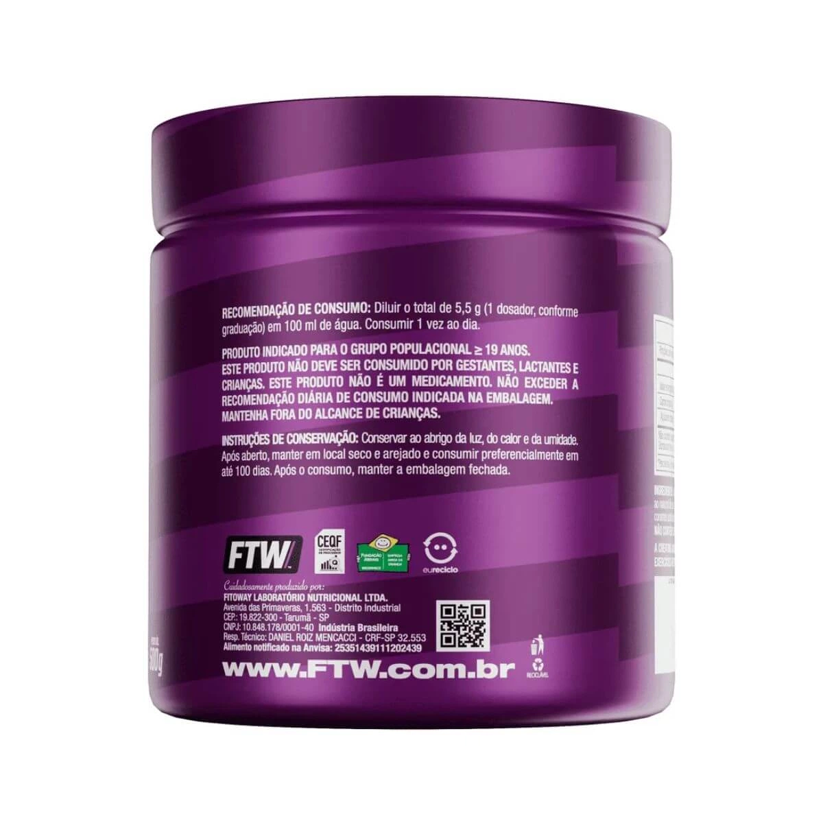 CREATINA DELICIOUS FTW UVA 500G — imagem 4 | Farmácia Resyla