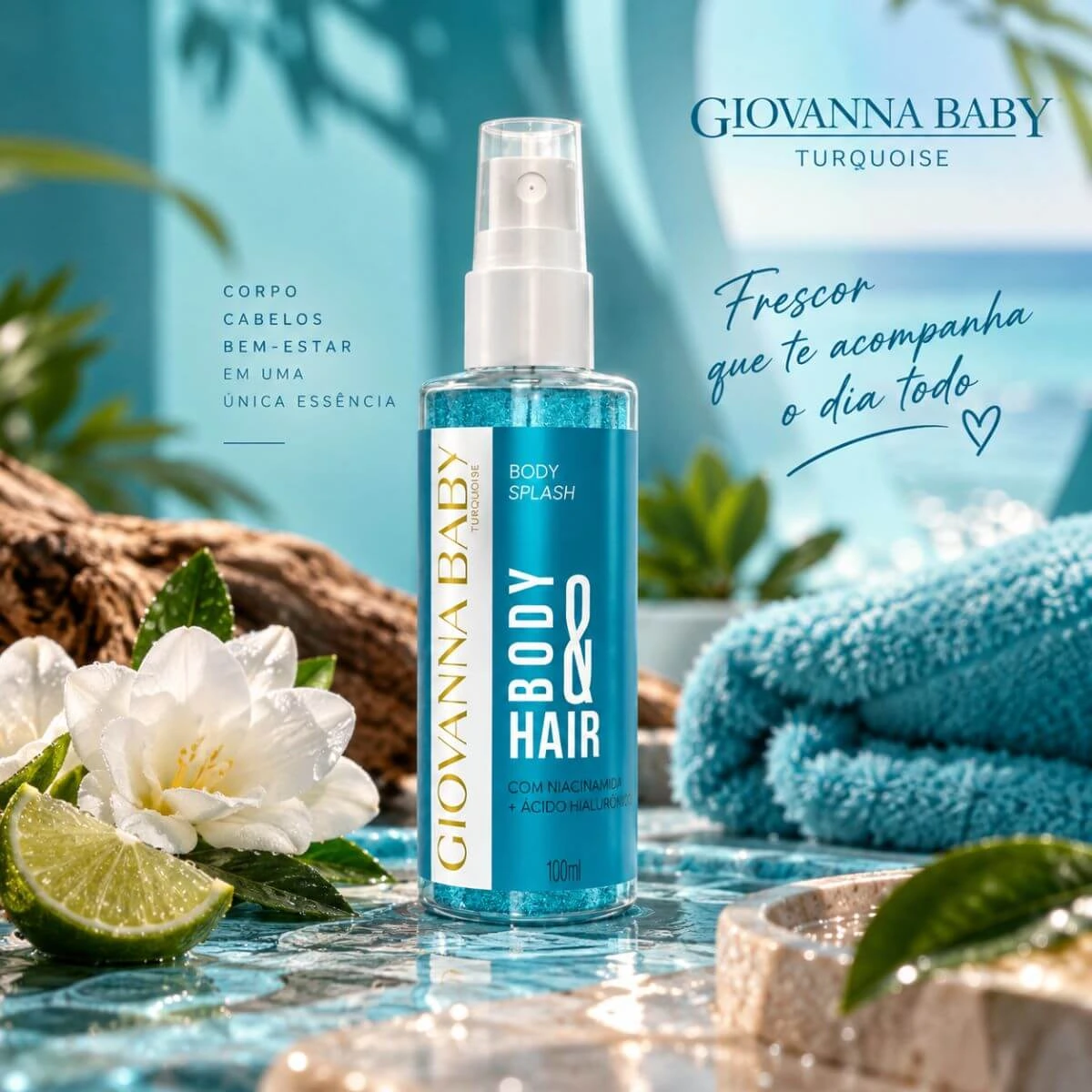 BODY E HAIR GIOVANNA BABY MINI TURQUOISE 100ML — imagem 3 | Farmácia Resyla