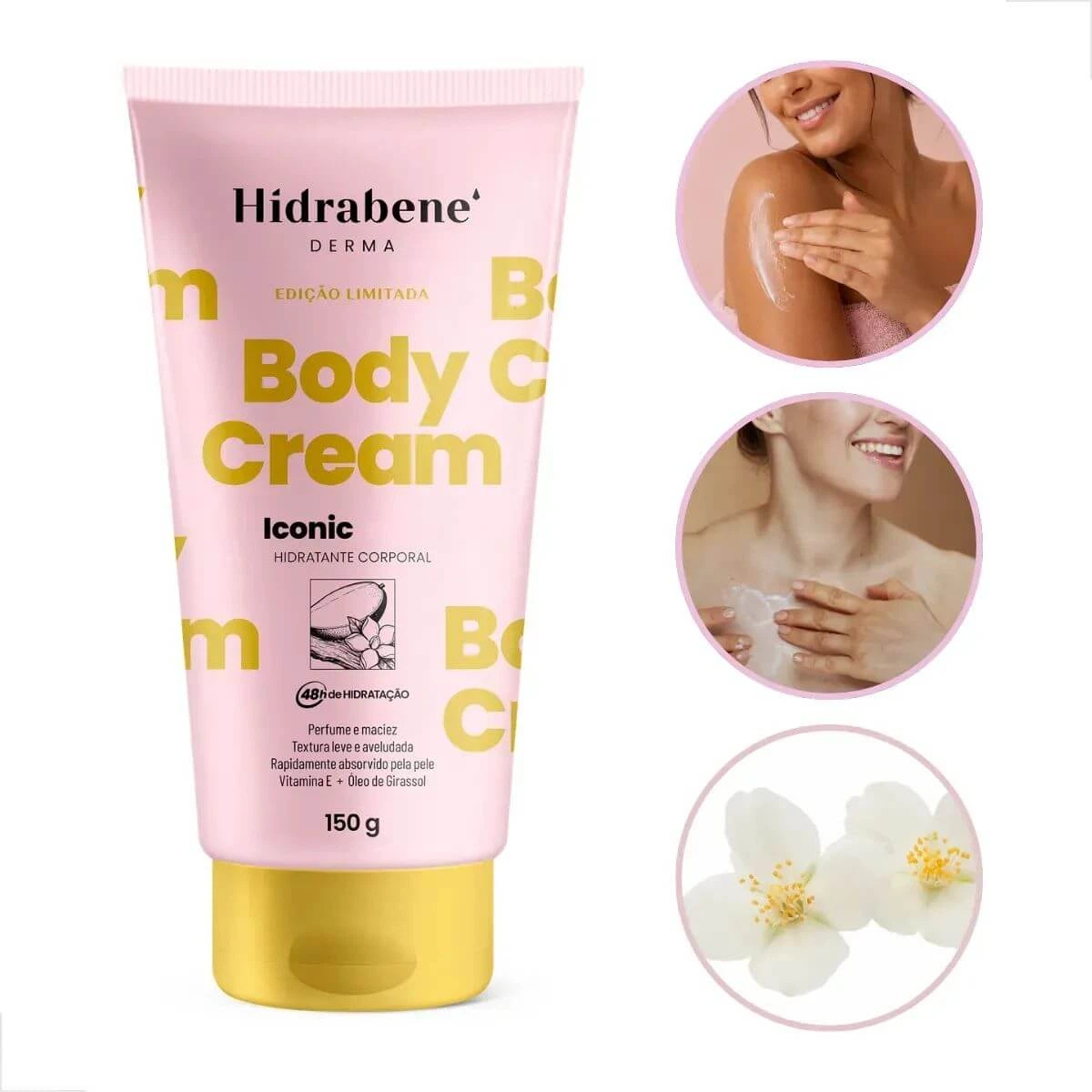 HIDRATANTE HIDRABENE BODY CREAM ICONIC FAME 150G — imagem 5 | Farmácia Resyla
