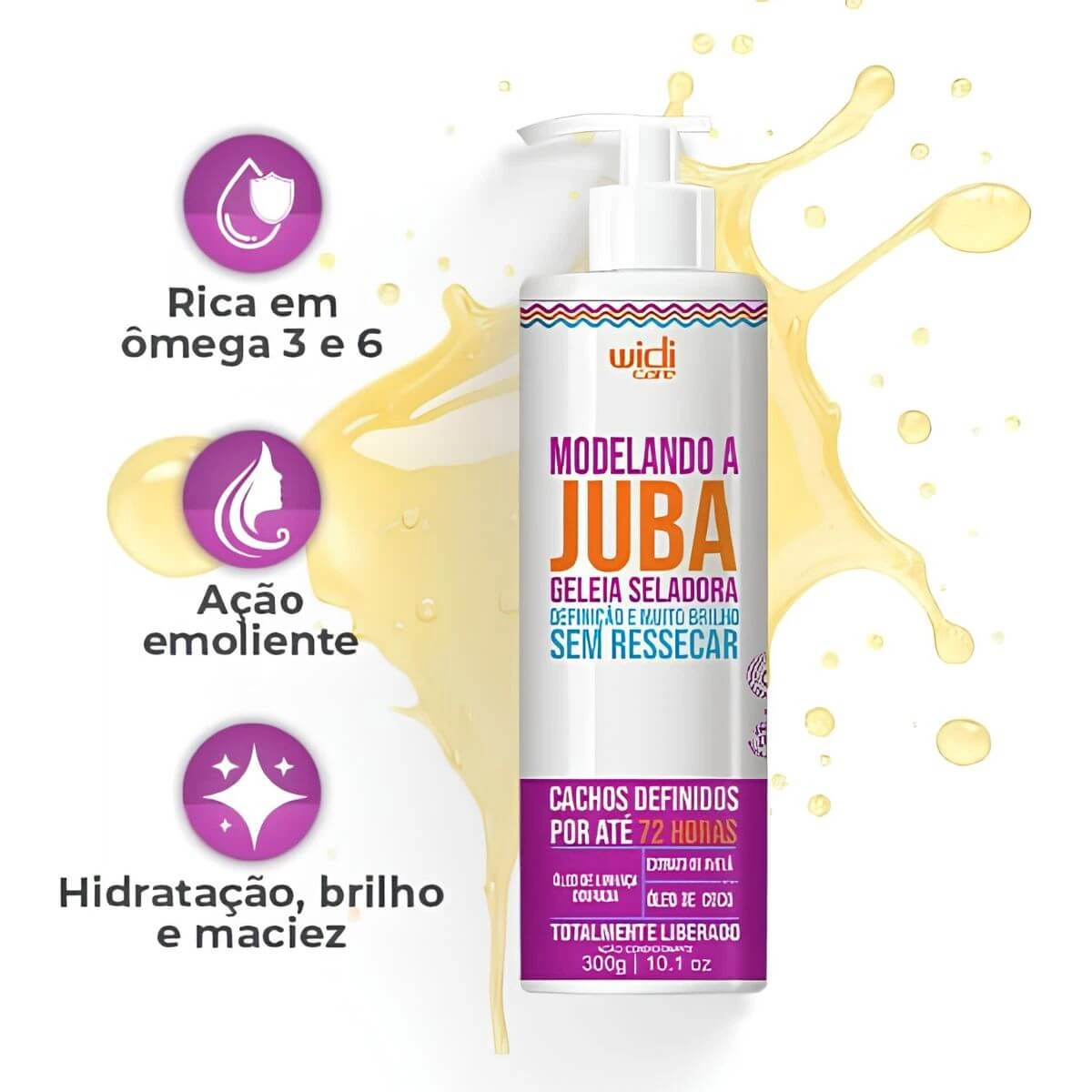 GELEIA WIDI CARE JUBA MODELANDO 300G — imagem 3 | Farmácia Resyla