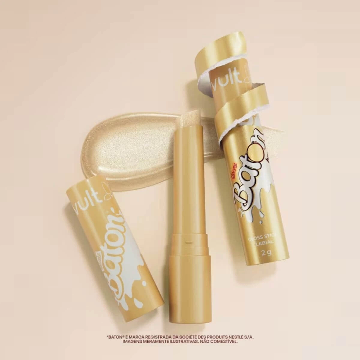 GLOSS VULT BATON GAROTO STICK SEM COR — imagem 3 | Farmácia Resyla