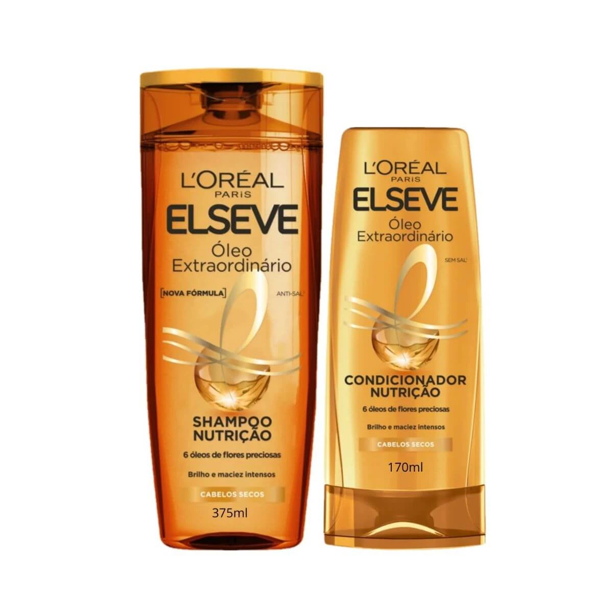 KIT ELSEVE ÓLEO EXTRAORDINÁRIO SHAMPOO 375ML+ CONDICIONADOR 170ML — imagem 2 | Farmácia Resyla