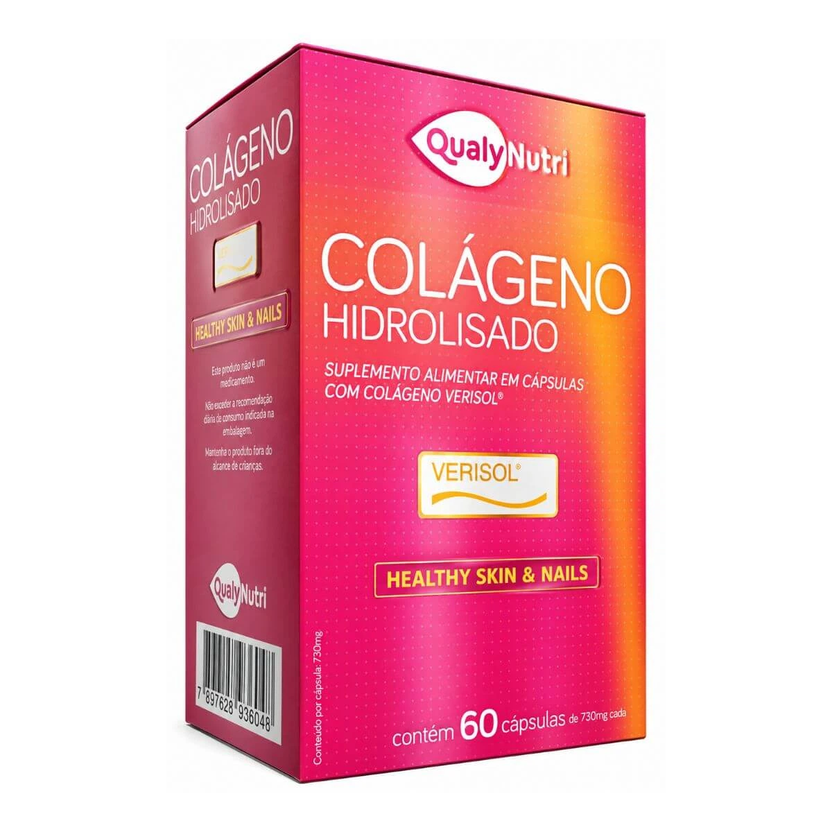 COLÁGENO HIDROLISADO VERISOL 1750MG 60CP - QUALY NUTRI — imagem 3 | Farmácia Resyla