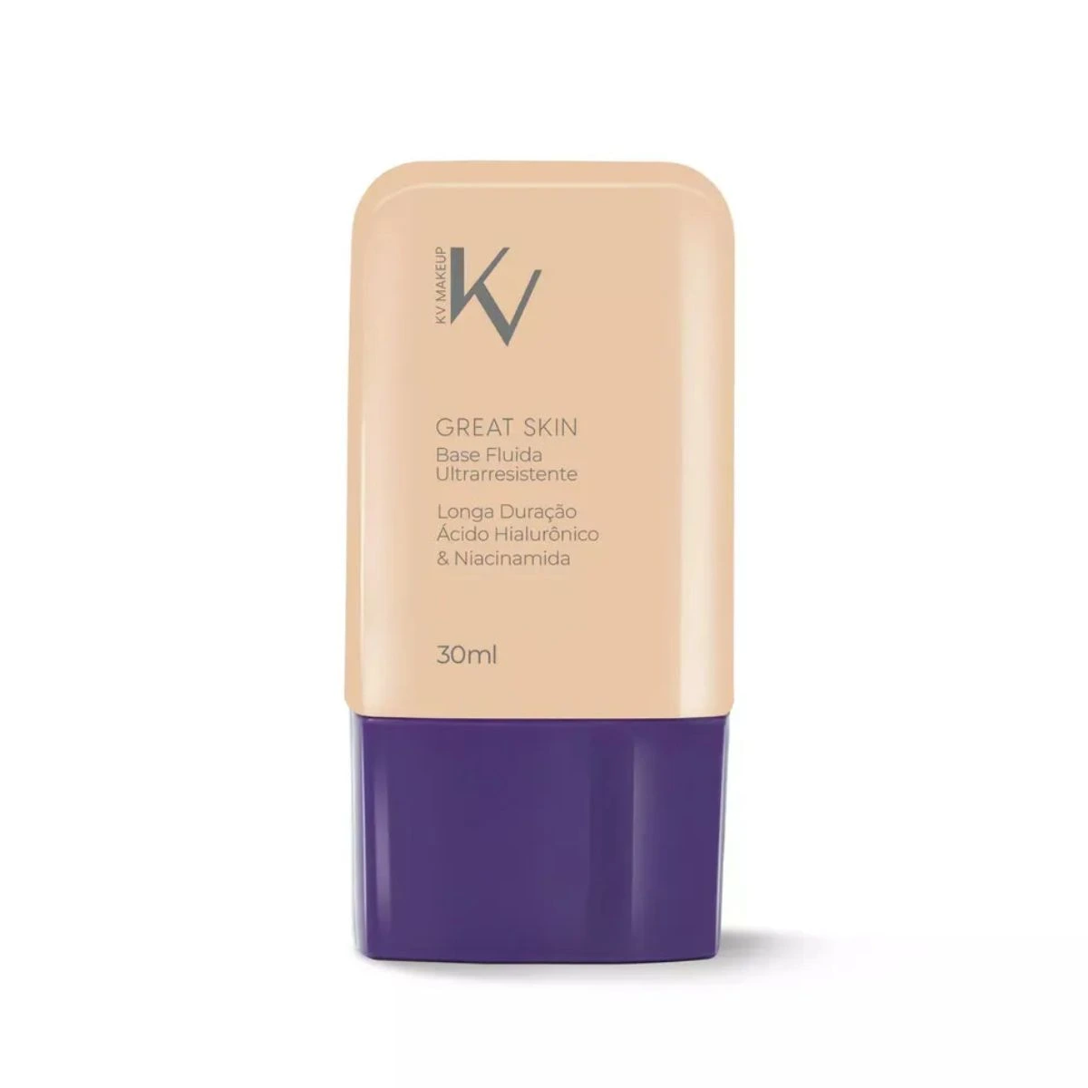 BASE FLUIDA KV MAKEUP GREAT SKIN COR 1.0 30ML — KV | Farmácia Resyla