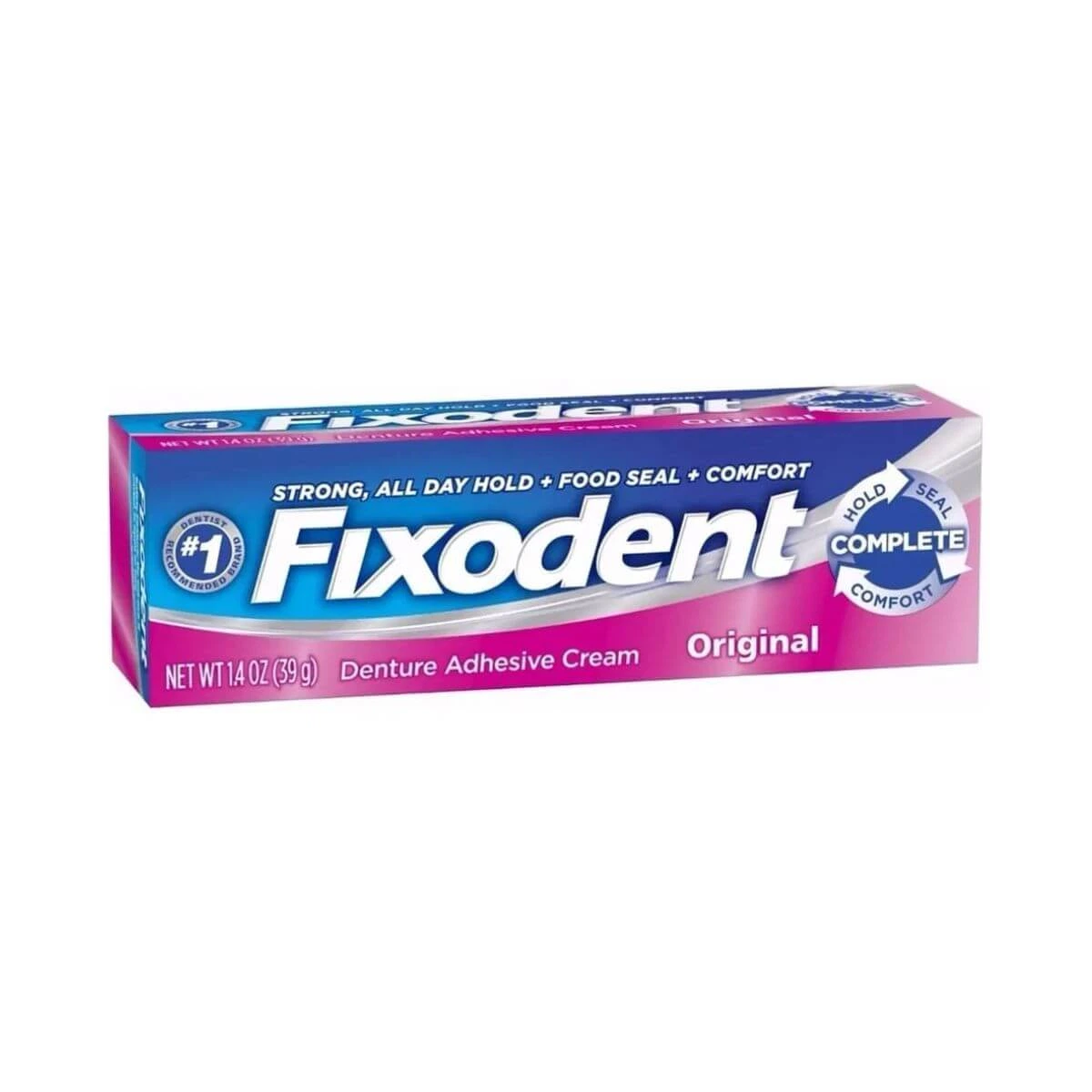 CREME FIXADOR FIXODENT ORIGINAL 39G — Fixodent | Farmácia Resyla