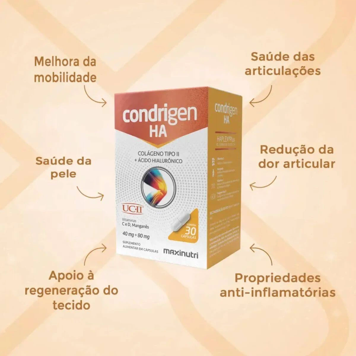 CONDRIGEN 30CAPS - MAXINUTRI — imagem 2 | Farmácia Resyla