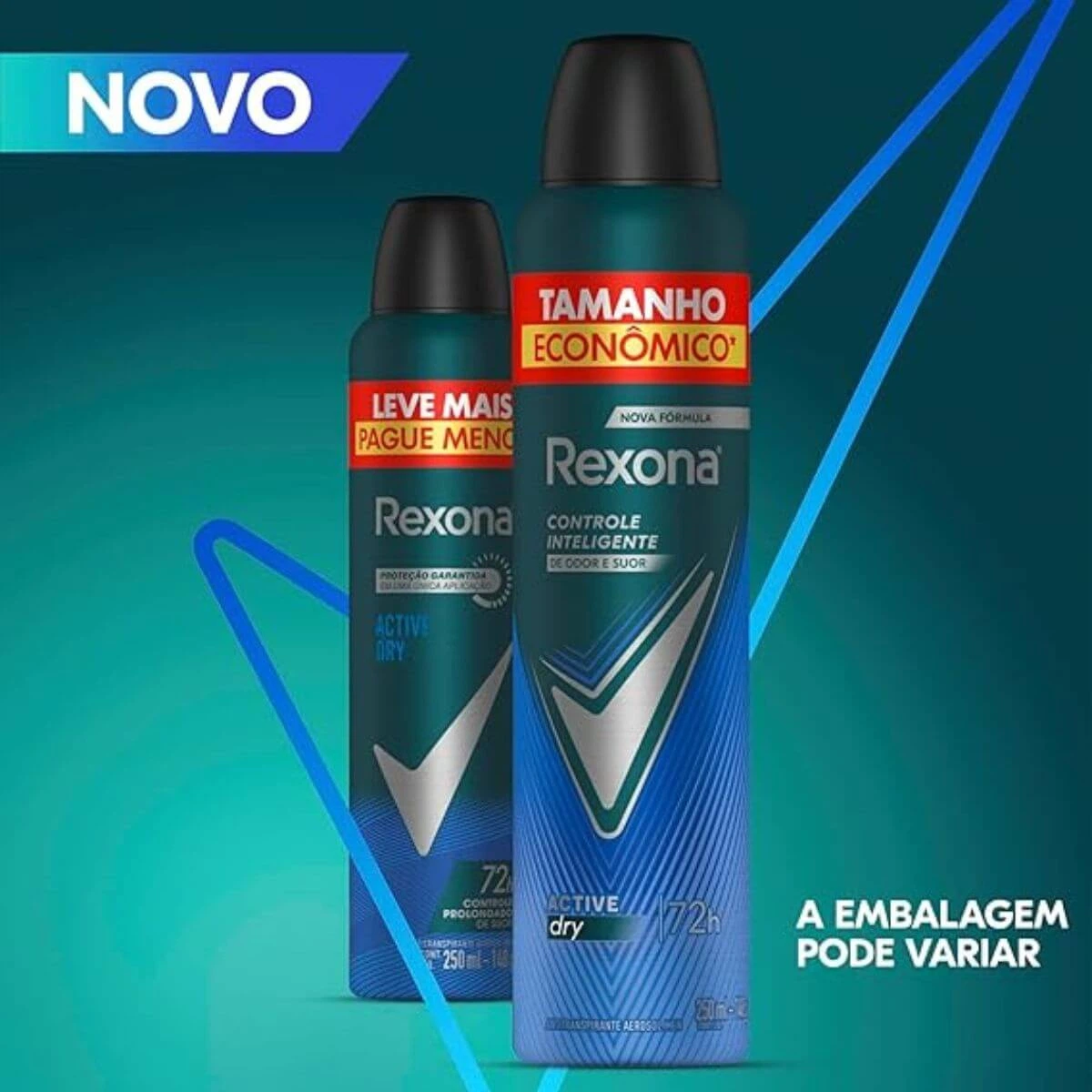 DESODORANTE REXONA AERO ACTIVE DRY MEN 250ML — imagem 3 | Farmácia Resyla