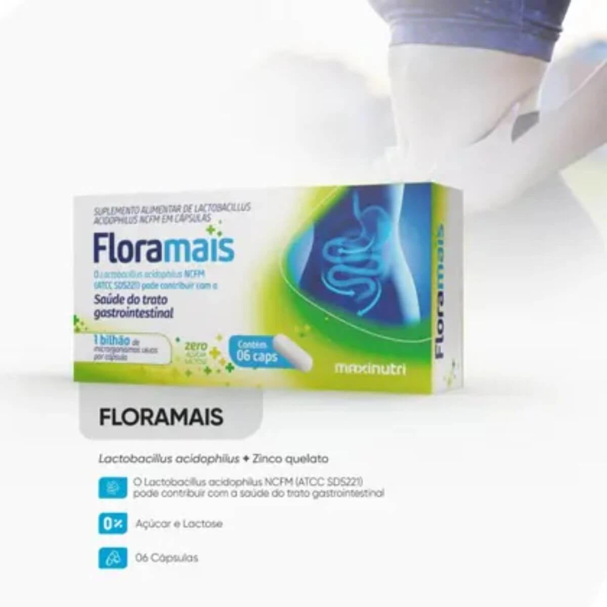 FLORAMAIS 6CPS - MAXINUTRI — imagem 2 | Farmácia Resyla
