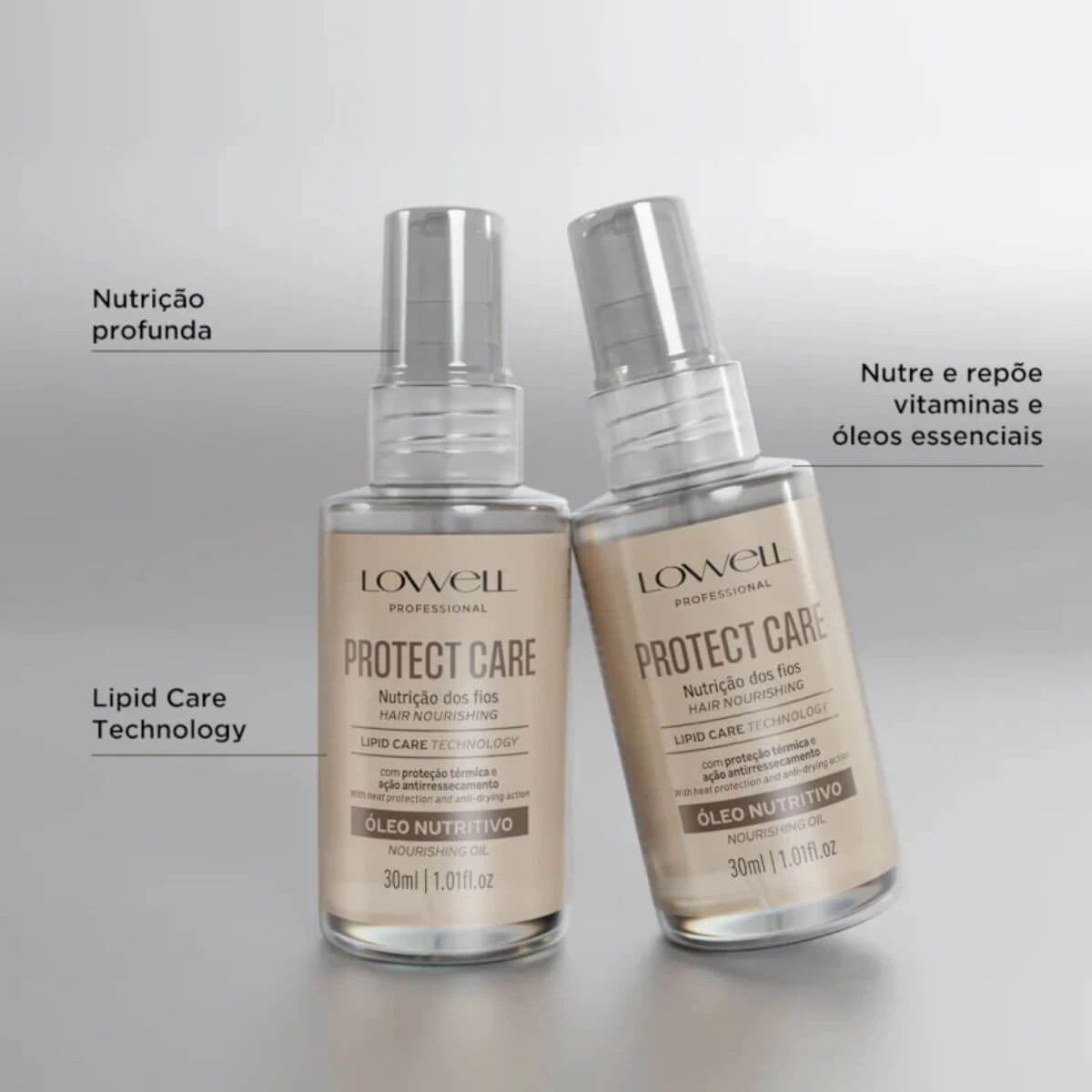 ÓLEO LOWELL NUTRITIVO PROTECT CARE 30ML — imagem 2 | Farmácia Resyla