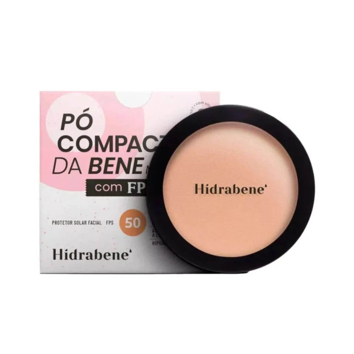 PÓ PROTETOR SOLAR HIDRABENE FPS50 CLARO 10G — Hidrabene | Farmácia Resyla