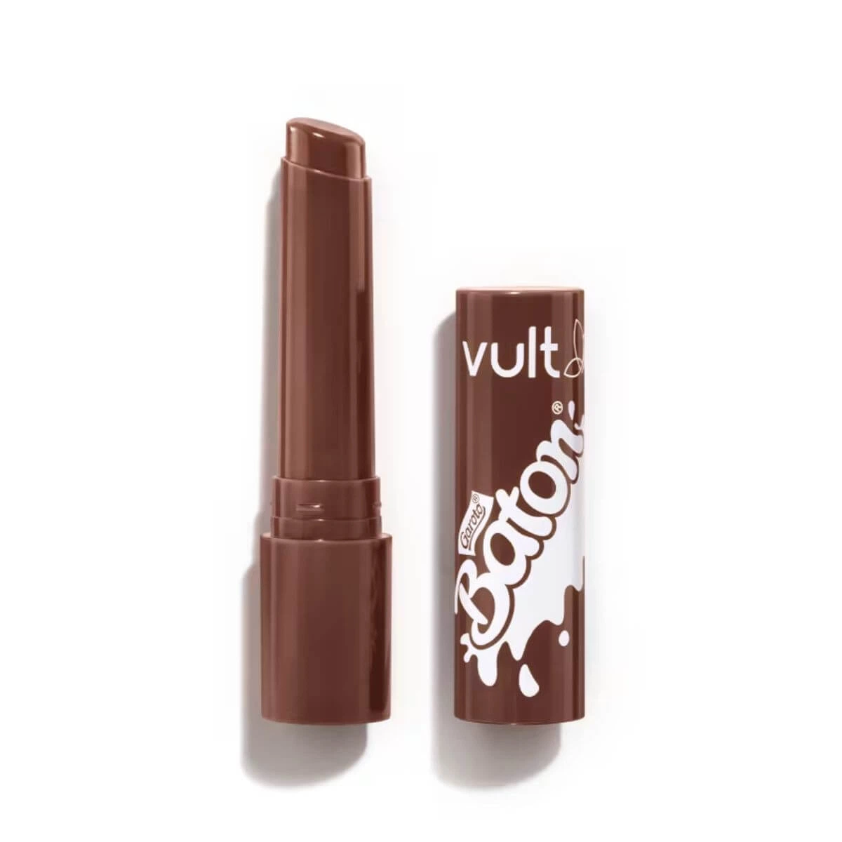 GLOSS VULT BATON GAROTO STICK MARROM — Vult | Farmácia Resyla