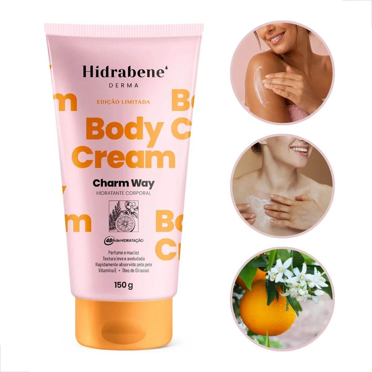 HIDRATANTE HIDRABENE BODY CREAM CHARM WAY 150G — imagem 2 | Farmácia Resyla