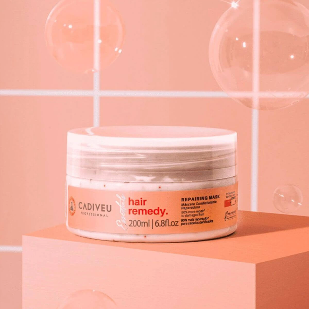 MÁSCARA CADIVEU HAIR REMEDY 200ML — imagem 2 | Farmácia Resyla