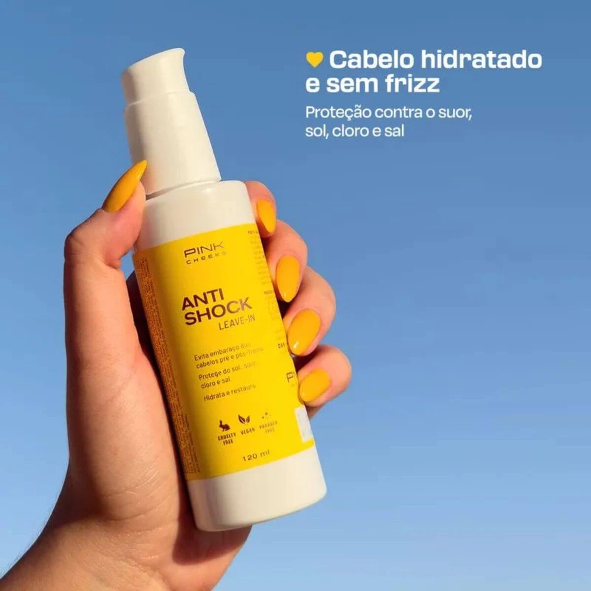 LEAVE-IN PINK CHEEKS ANTI SHOCK 120ML — imagem 2 | Farmácia Resyla