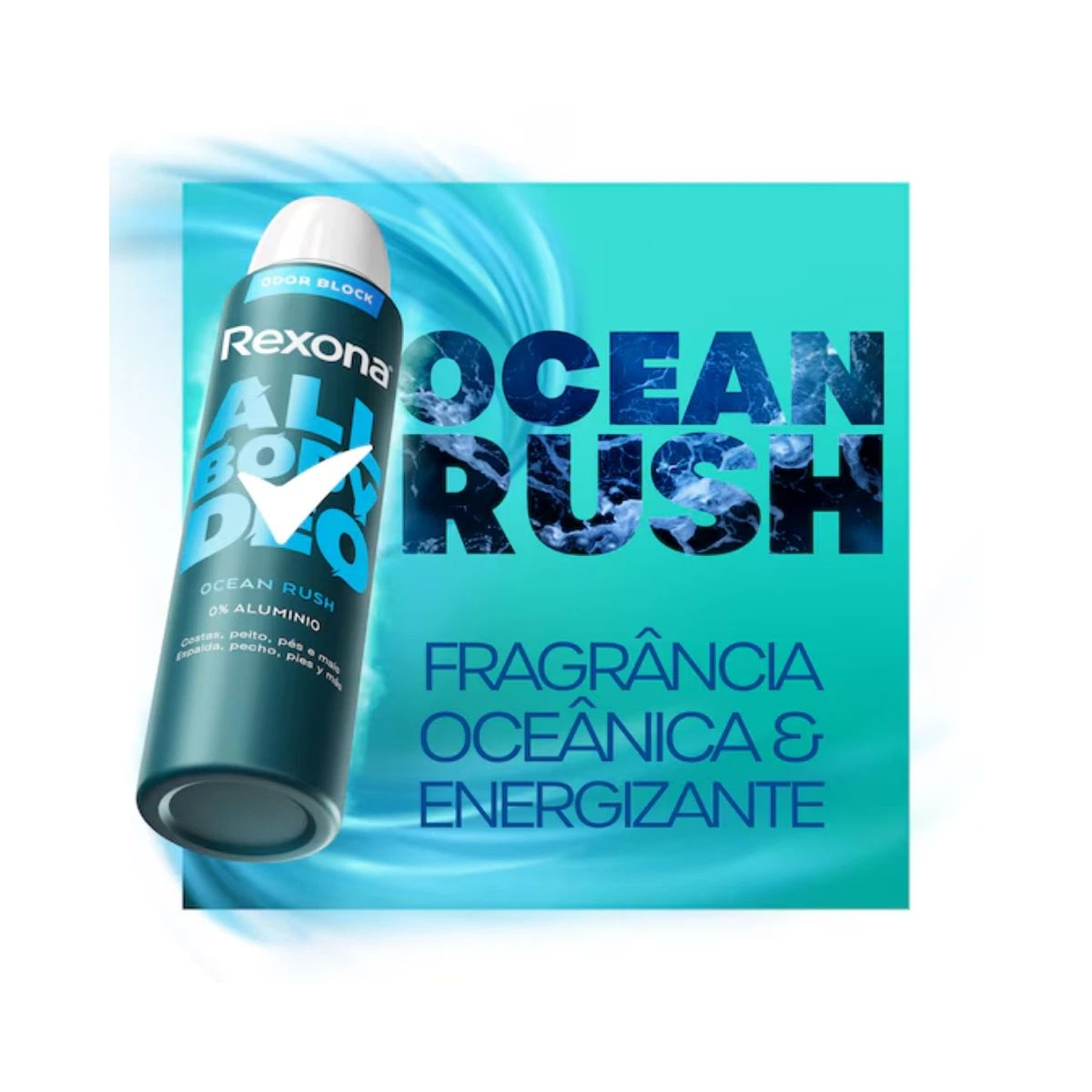 DESODORANTE REXONA AERO ALL BODY OCEAN RUSH 150ML — imagem 4 | Farmácia Resyla