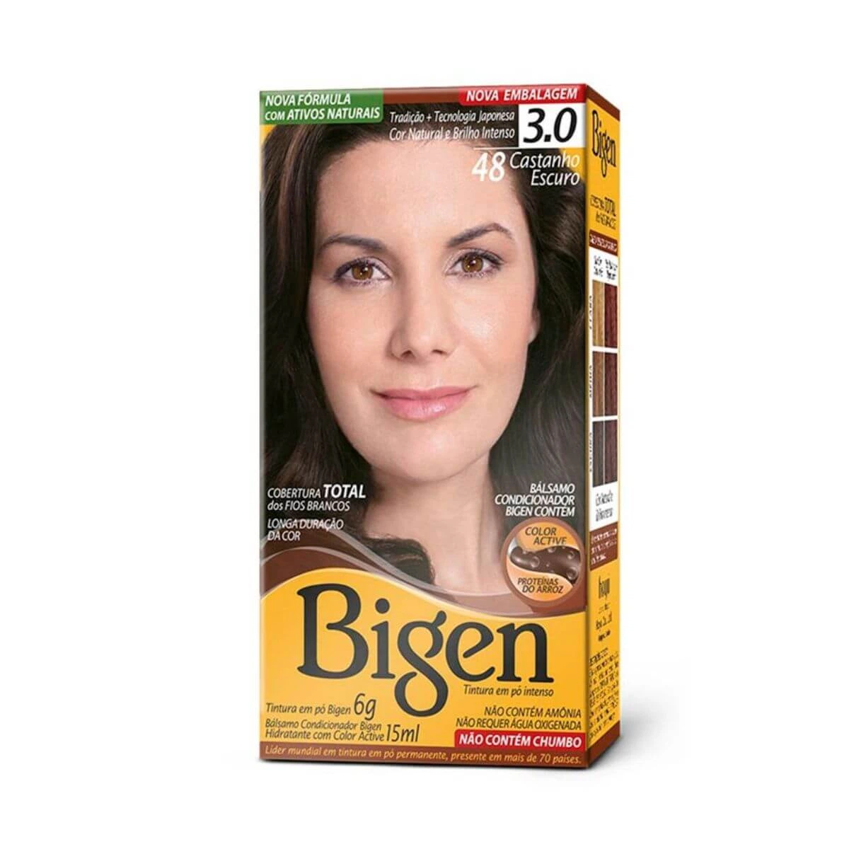 TINTA BIGEN 3.0 CASTANHO ESCURO — Bigen | Farmácia Resyla