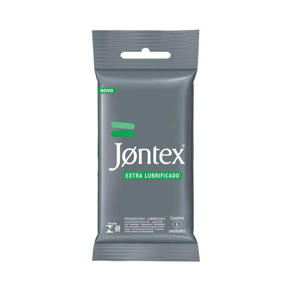 PRESERVATIVO JONTEX EXTRA LUBRIFICADO 6UN — Jontex | Farmácia Resyla