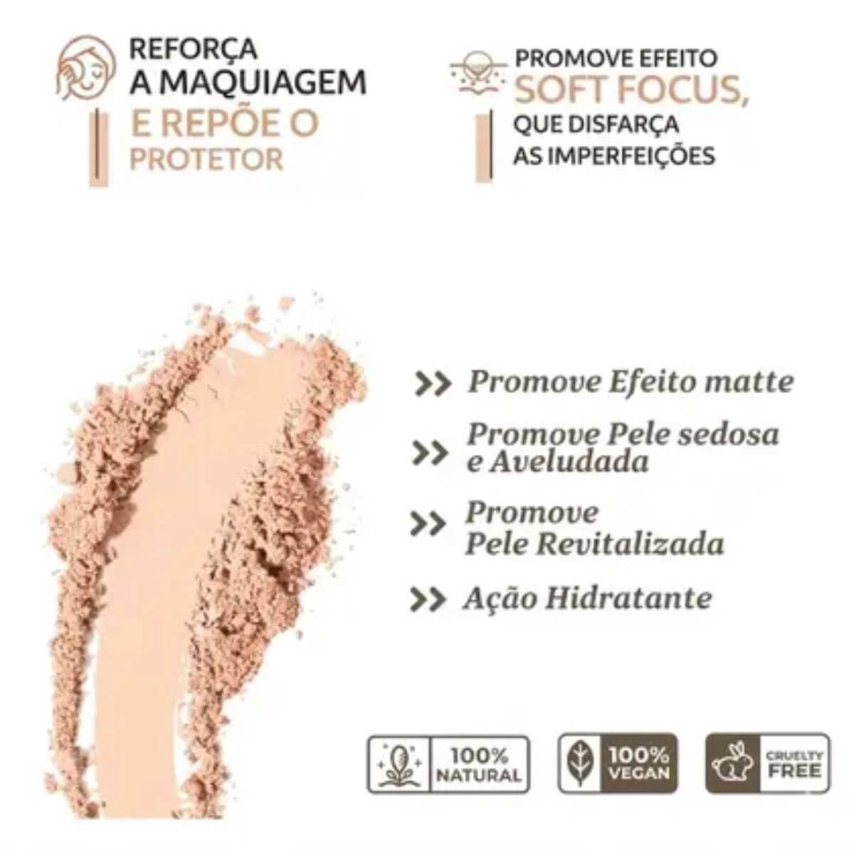 PÓ PROTETOR SOLAR HIDRABENE FPS50 CLARO 10G — imagem 3 | Farmácia Resyla
