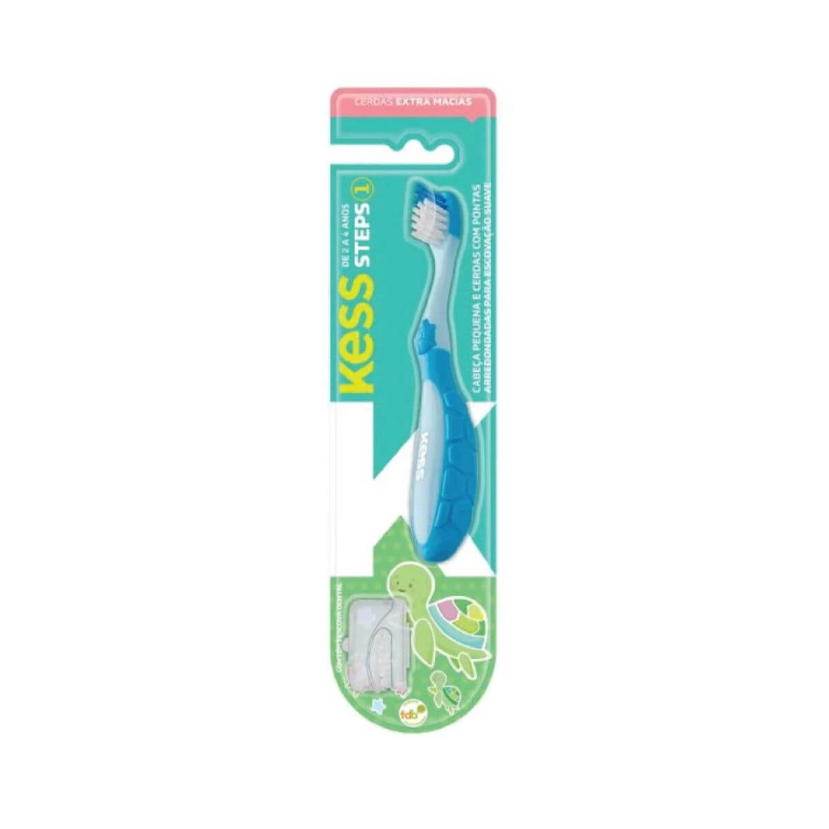 ESCOVA DE DENTE INFANTIL KESS STEPS 1 2-4 ANOS — KESS | Farmácia Resyla