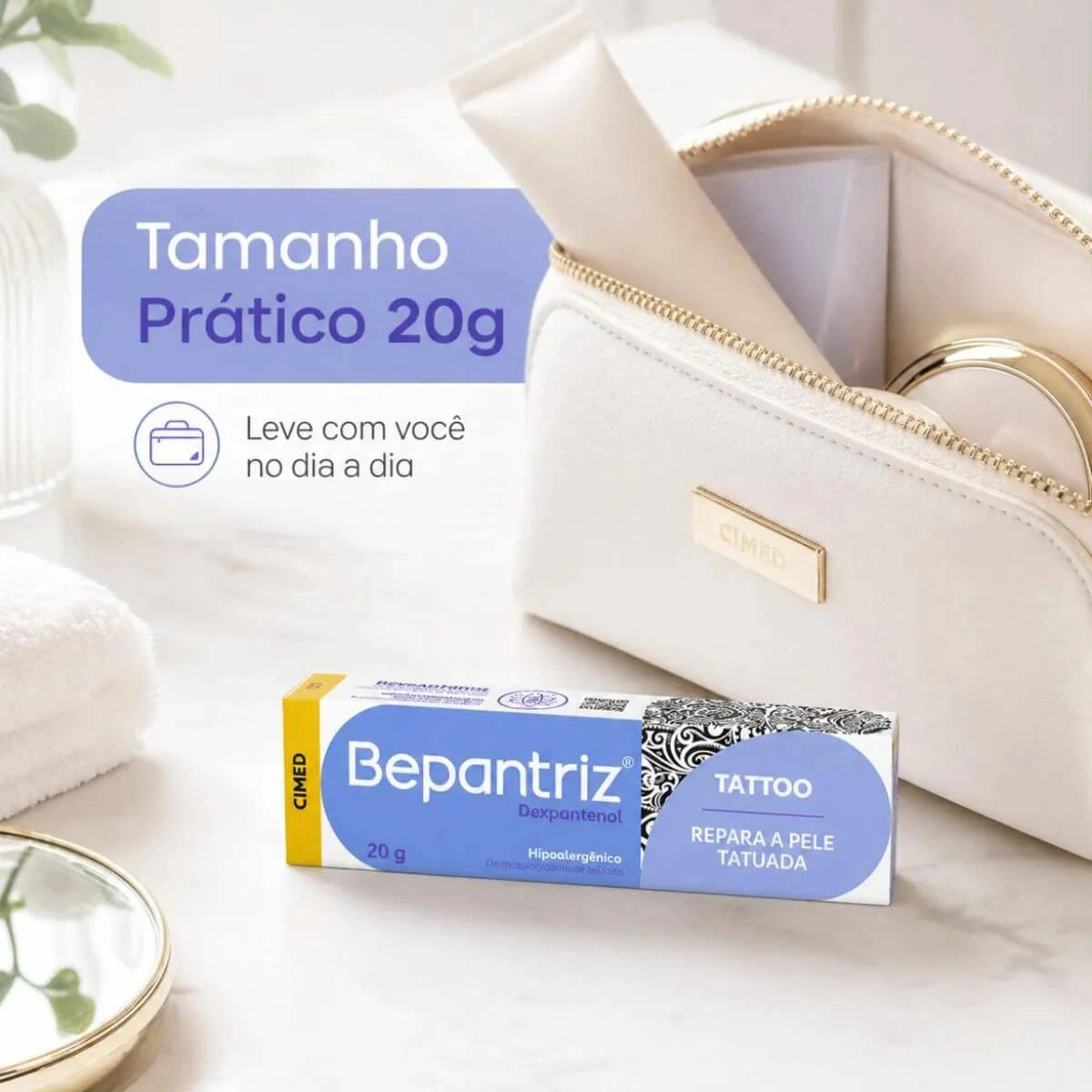 BEPANTRIZ TATTOO CREME 20G - CIMED — imagem 5 | Farmácia Resyla