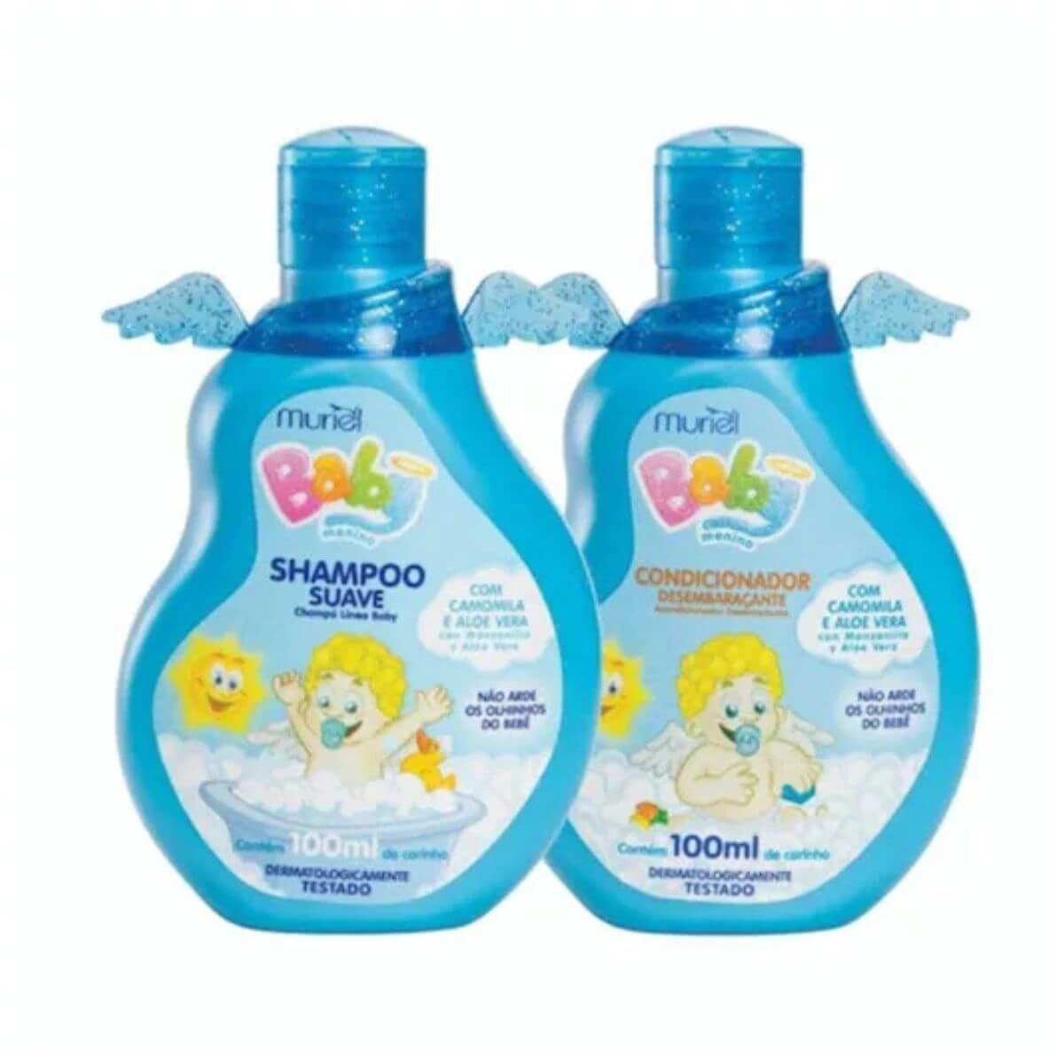 KIT MURIEL BABY SHAMPOO E CONDICIONADOR MENINO 100ML — imagem 2 | Farmácia Resyla
