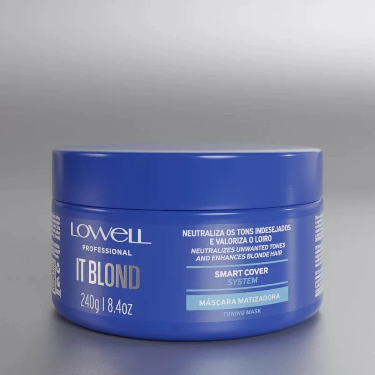 MÁSCARA MATIZADORA LOWELL IT BLOND 240G — imagem 4 | Farmácia Resyla