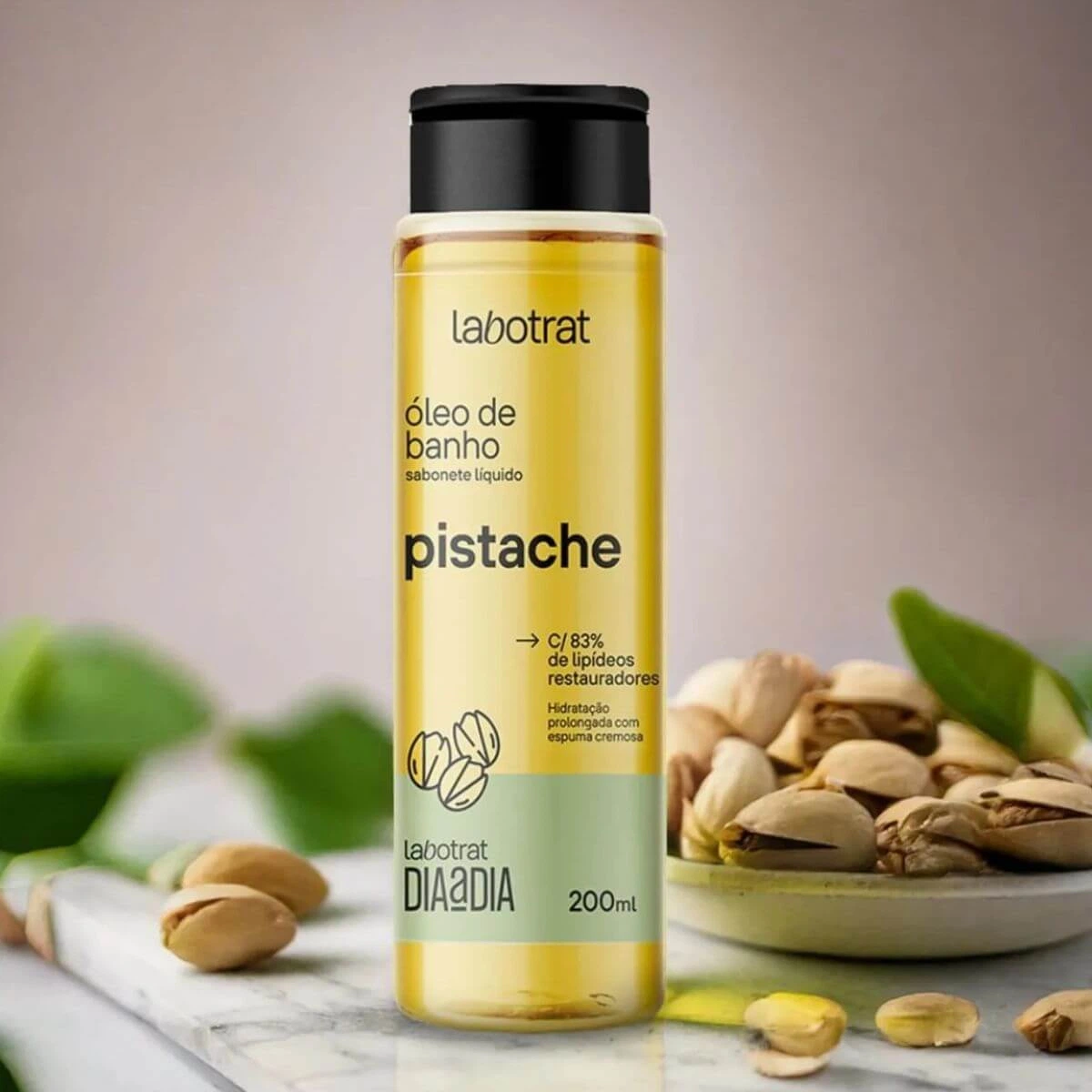 ÓLEO DE BANHO SABONETE LABOTRAT PISTACHE 200ML — imagem 3 | Farmácia Resyla