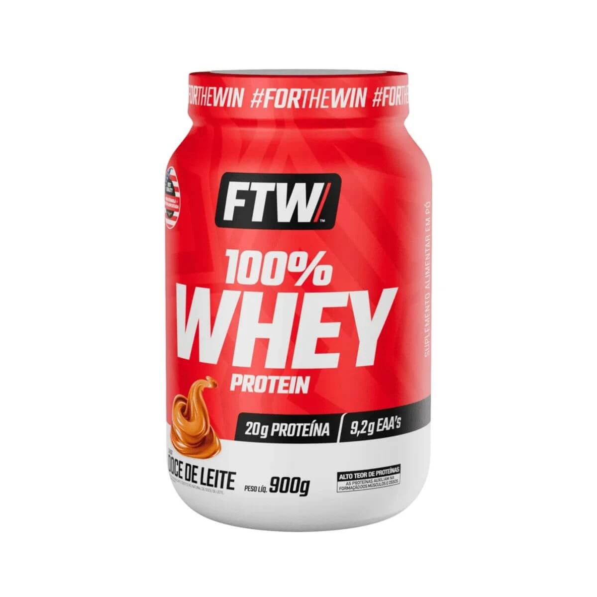 WHEY PROTEIN 100% FTW DOCE DE LEITE 900G — imagem 2 | Farmácia Resyla