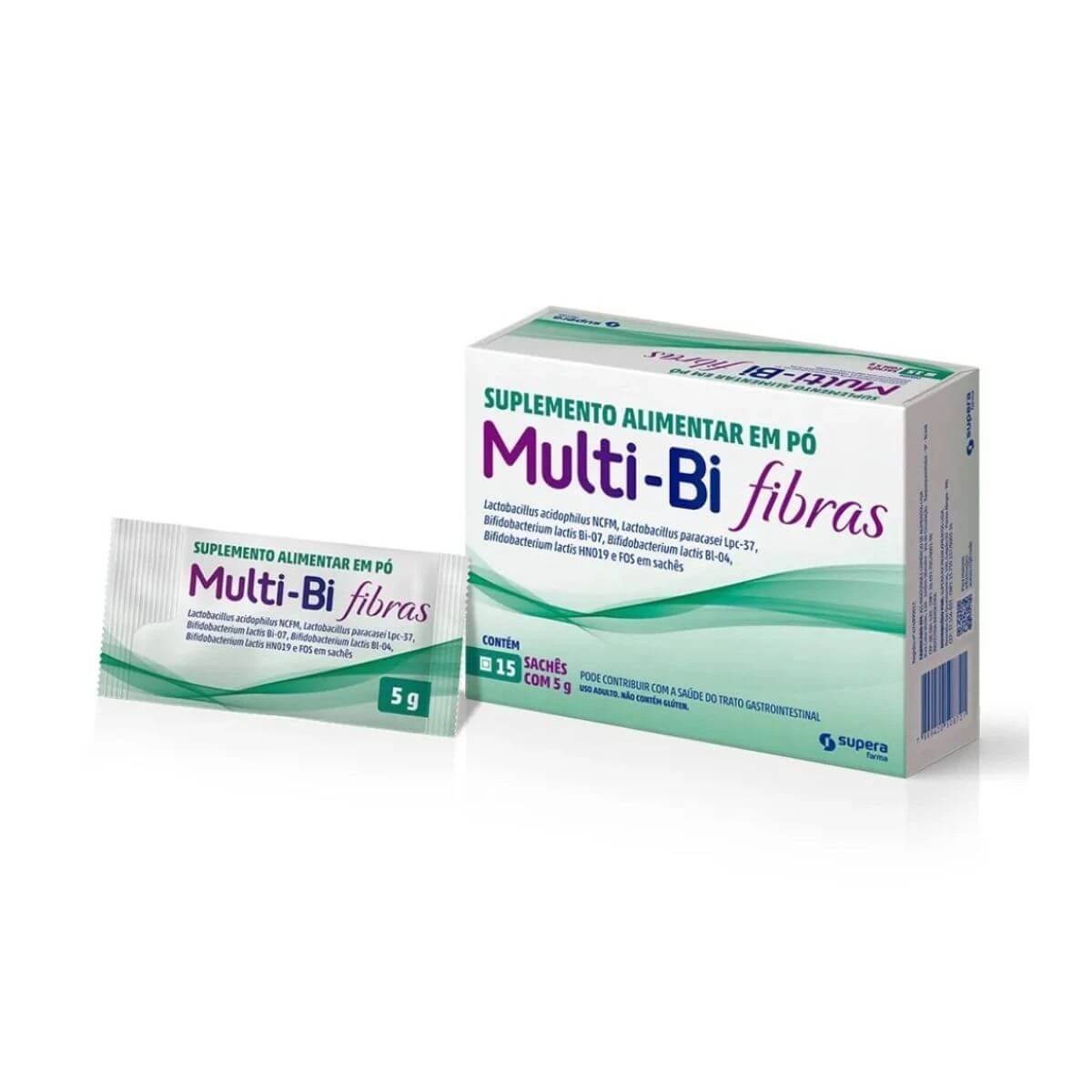 MULTI-BI FIBRAS 15 SACHÊS DE 5G - SUPERA — Supera | Farmácia Resyla