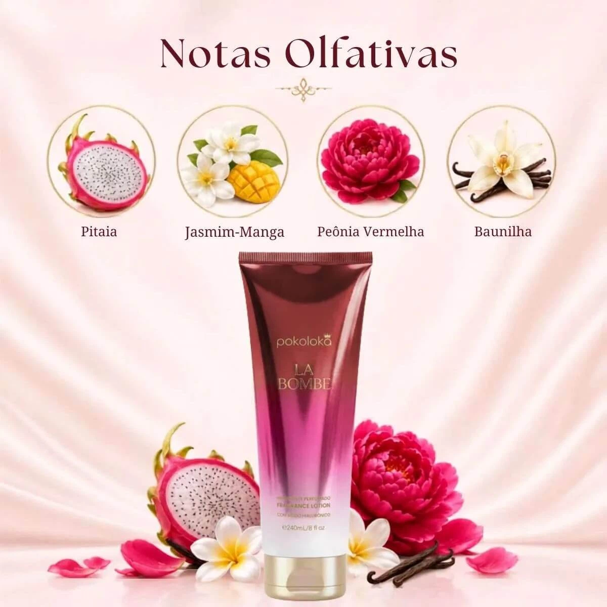 HIDRATANTE CORPORAL POKOLOKA LA BOMBE 240ML — imagem 2 | Farmácia Resyla