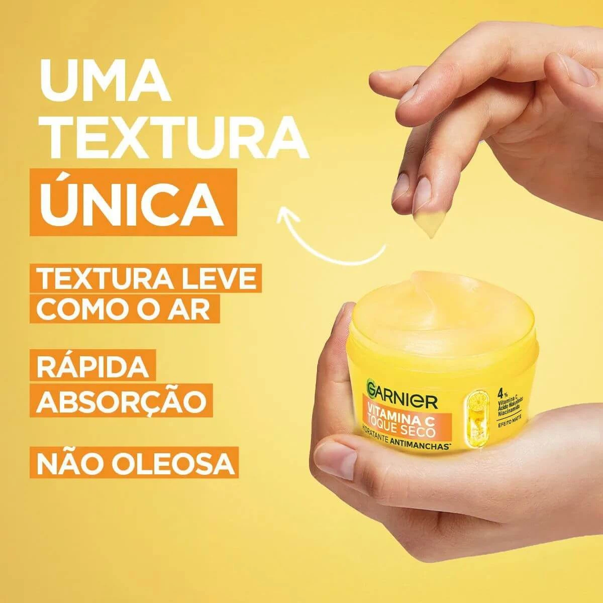 HIDRATANTE GARNIER VITAMICA C ANTIMANCHAS 85G — imagem 4 | Farmácia Resyla