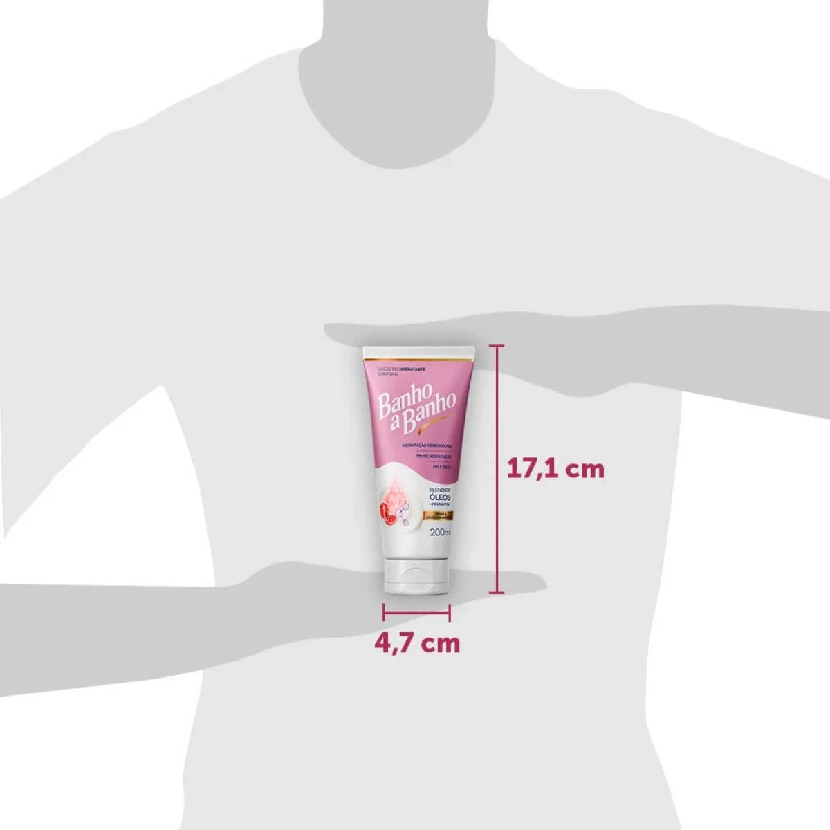 LOÇÃO HIDRATANTE BANHO A BANHO ROMÃ E ÁCIDO HIALURÔNICO 200ML — imagem 4 | Farmácia Resyla