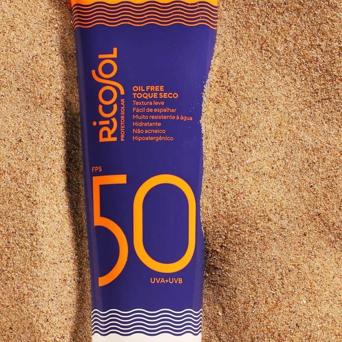 KIT 5% DE DESCONTO PROTETOR SOLAR CORPORAL RICOSOL FPS50 OIL FREE 180G 2 UNIDADES — imagem 3 | Farmácia Resyla