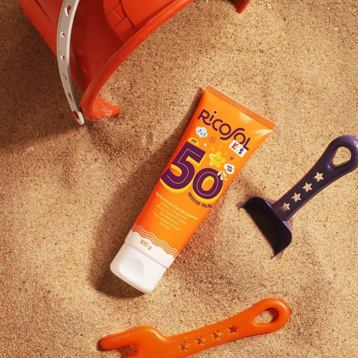 KIT 5% DE DESCONTO PROTETOR SOLAR RICOSOL KIDS FPS50 100G 2 UNIDADES — imagem 3 | Farmácia Resyla